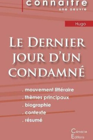 Cover of Fiche de lecture Le Dernier jour d'un condamne de Victor Hugo (Analyse litteraire de reference et resume complet)