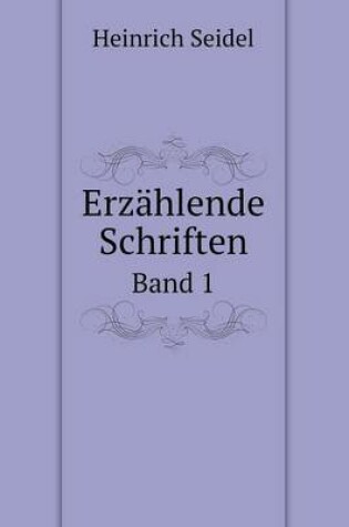 Cover of Erzählende Schriften Band 1