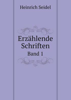 Book cover for Erzählende Schriften Band 1