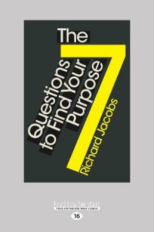 Cover of The 7 Questions to Find Your Purpose