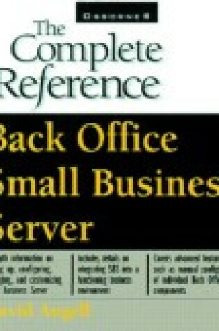 Cover of Back Office Business Server