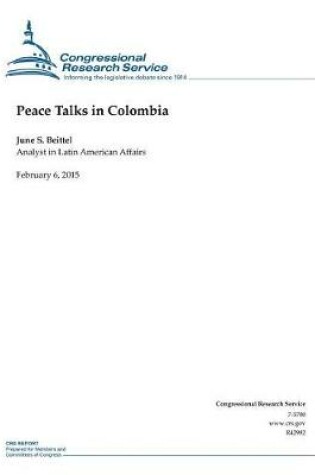 Cover of Peace Talks in Colombia