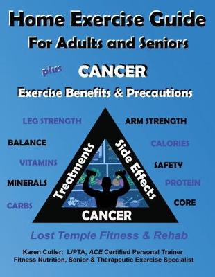 Book cover for Home Exercise Program for Adults & Seniors Plus Cancer Exercise Benefits & Precautions