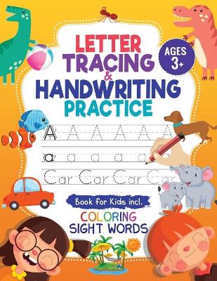 Book cover for Letter Tracing & Handwriting Practice Book - for Kids