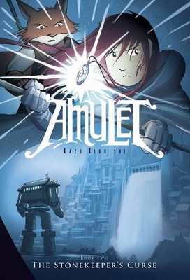 Book cover for The Stonekeeper's Curse: A Graphic Novel (Amulet #2)