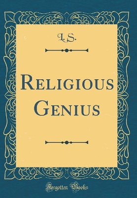 Book cover for Religious Genius (Classic Reprint)