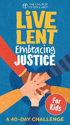 Book cover for Live Lent Embracing Justice (Kids single copy)