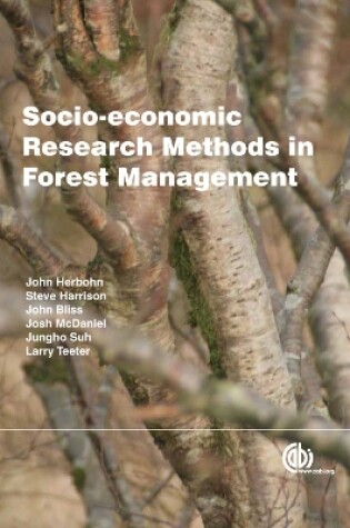 Cover of Socio-economic Research Methods in Forest Management