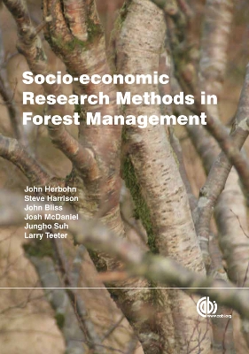 Book cover for Socio-economic Research Methods in Forest Management