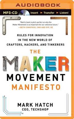 Book cover for The Maker Movement Manifesto