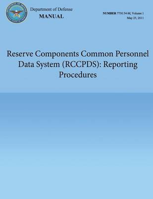 Book cover for Reserve Components Common Personnel Data System (RCCPDS)