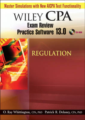 Book cover for Wiley CPA Examination Review Practice Software 13.0 Reg