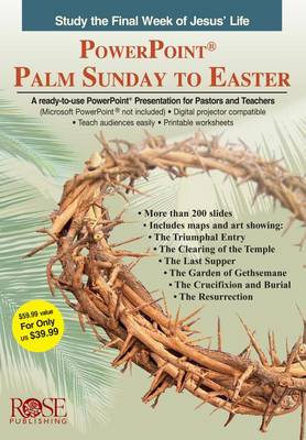 Cover of Palm Sunday - PowerPoint