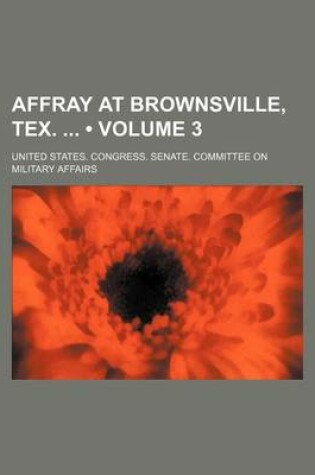 Cover of Affray at Brownsville, Tex. (Volume 3)