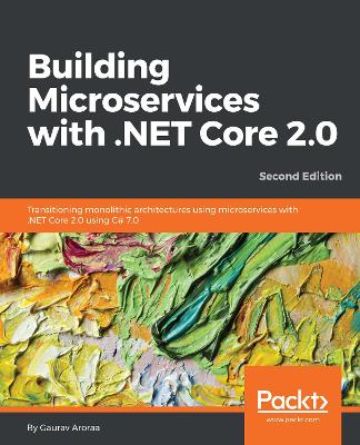 Book cover for Building Microservices with .NET Core 2.0 -