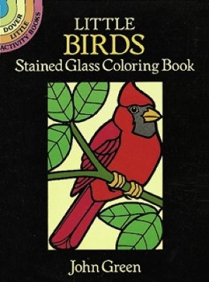 Book cover for Little Birds Stained Glass CB