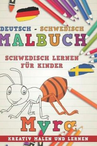 Cover of Malbuch Deutsch - Schwedisch I Schwedisch Lernen F