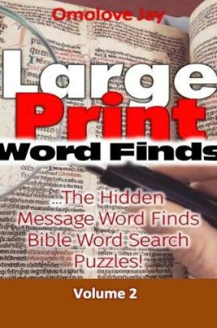 Cover of Large Print Word-Finds