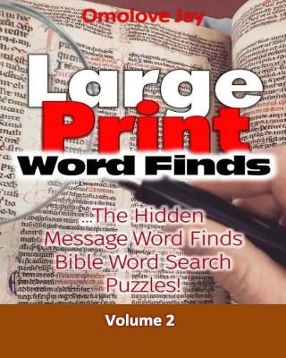 Book cover for Large Print Word-Finds