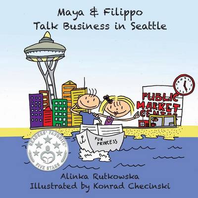Book cover for Maya & Filippo Talk Business in Seattle