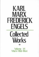 Book cover for Collected Works of Karl Marx & Frederick Engels - Economic Works Volume 34