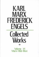 Cover of Collected Works of Karl Marx & Frederick Engels - Economic Works Volume 34