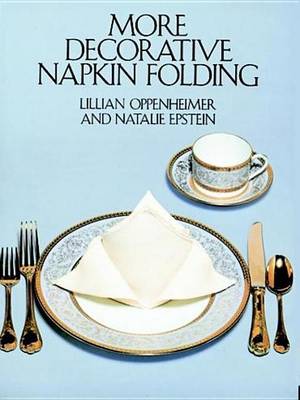 Book cover for More Decorative Napkin Folding