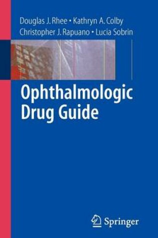 Cover of Ophthalmologic Drug Guide