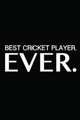 Book cover for Best Cricket Player Ever