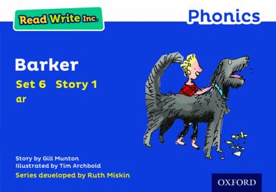 Cover of Read Write Inc. Phonics: Barker (Blue Set 6 Storybook 1)