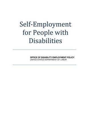 Book cover for Self-Employment for People with Disabilities