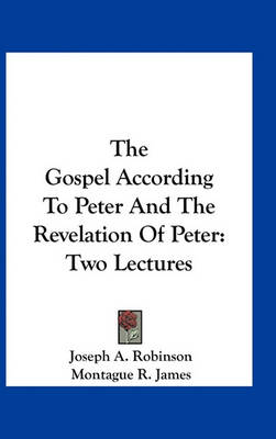 Book cover for The Gospel According to Peter and the Revelation of Peter