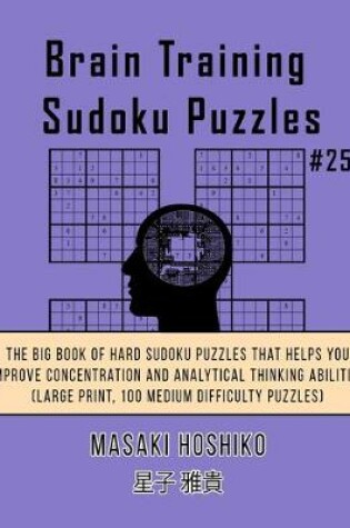 Cover of Brain Training Sudoku Puzzles #25