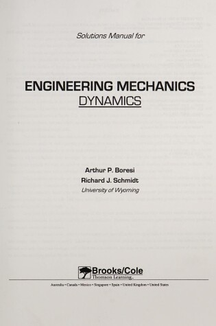 Cover of Engineering Mechanics Sm