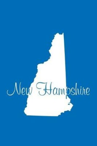 Cover of New Hampshire - Cobalt Blue Lined Notebook with Margins