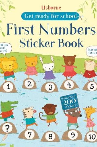 Cover of First Numbers Sticker Book