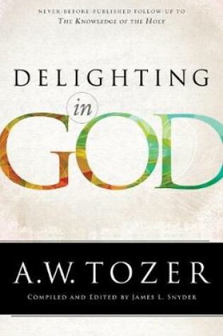 Cover of Delighting in God