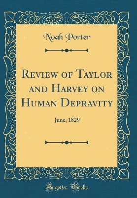 Book cover for Review of Taylor and Harvey on Human Depravity