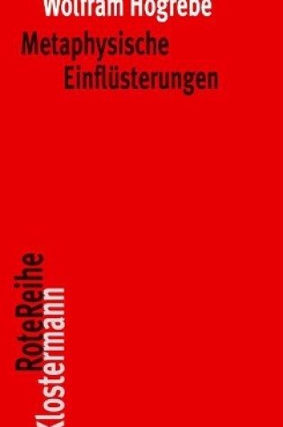 Cover of Metaphysische Einflusterungen