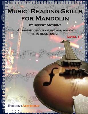 Book cover for Music Reading Skills for Mandolin Level 1