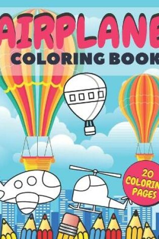 Cover of Airplane Coloring Book