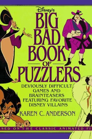 Cover of Disney's Big Bad Book of Puzzlers