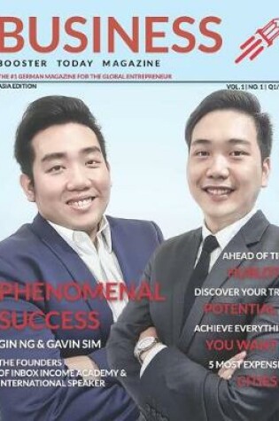 Cover of BUSINESS BOOSTER TODAY MAGAZINE - Asia Q1/2019