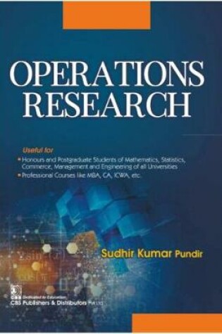 Cover of Operations Research