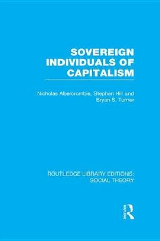 Cover of Sovereign Individuals of Capitalism