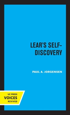 Book cover for Lear's Self-Discovery