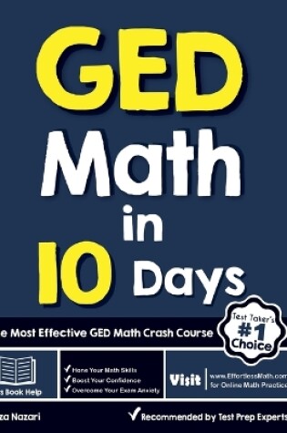 Cover of GED Math in 10 Days
