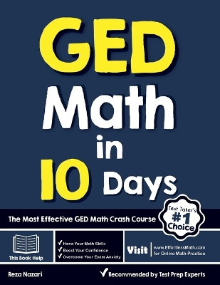 Book cover for GED Math in 10 Days