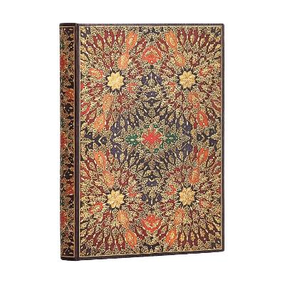 Book cover for Fire Flowers Unlined Hardcover Journal