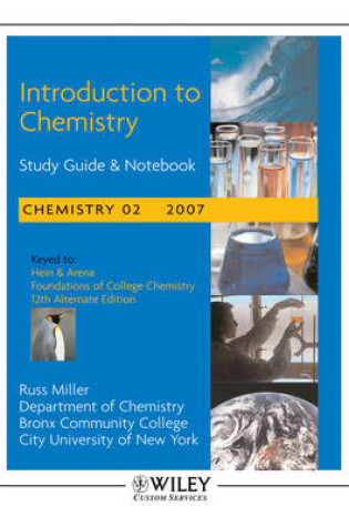 Cover of (Wcs)Chemistry 02 Introduction to Chemistry Study Guide 2007